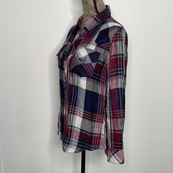 Rails Plaid Soft Button Front Shirt - Picture 5 of 8